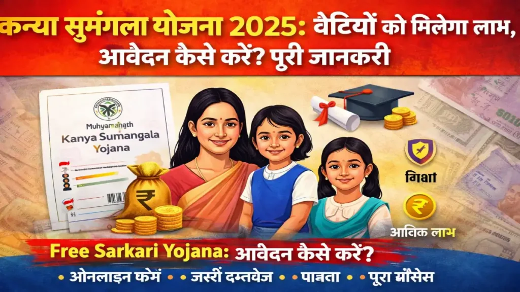 कन्या सुमंगला योजना 2025, Kanya Sumangala Yojana, UP government scheme, बेटी योजना, government scheme for girls, apply online scheme